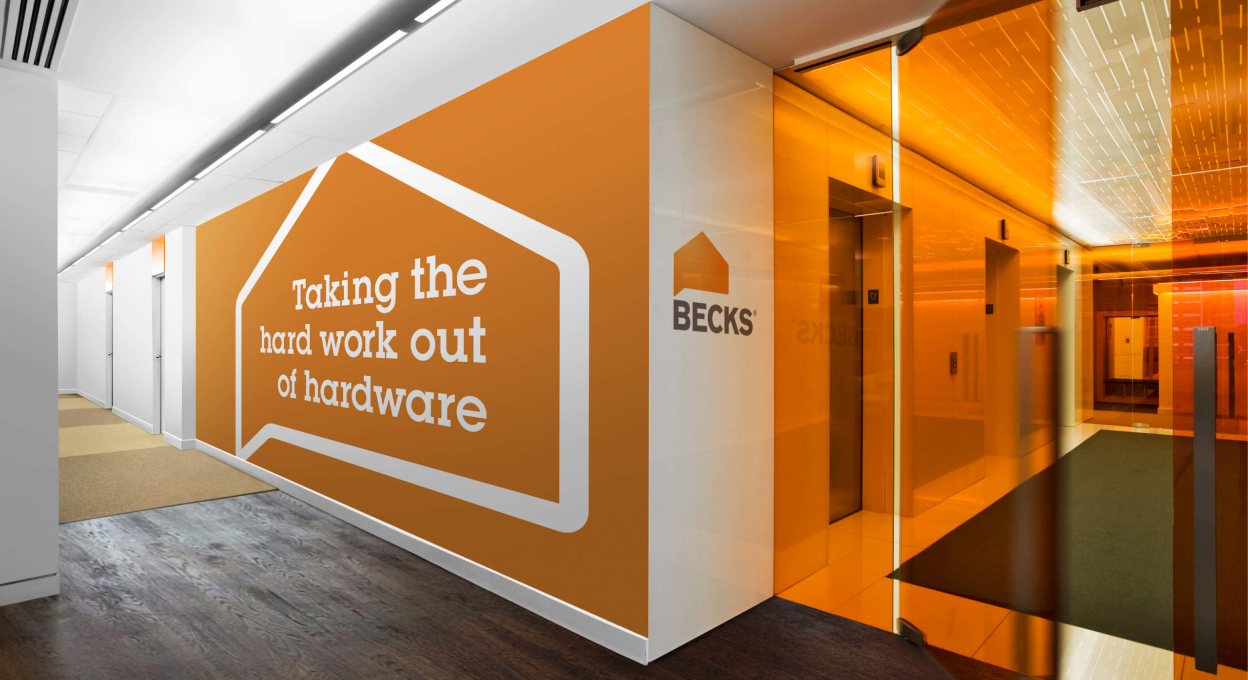 Becks Branding design by MDM design.