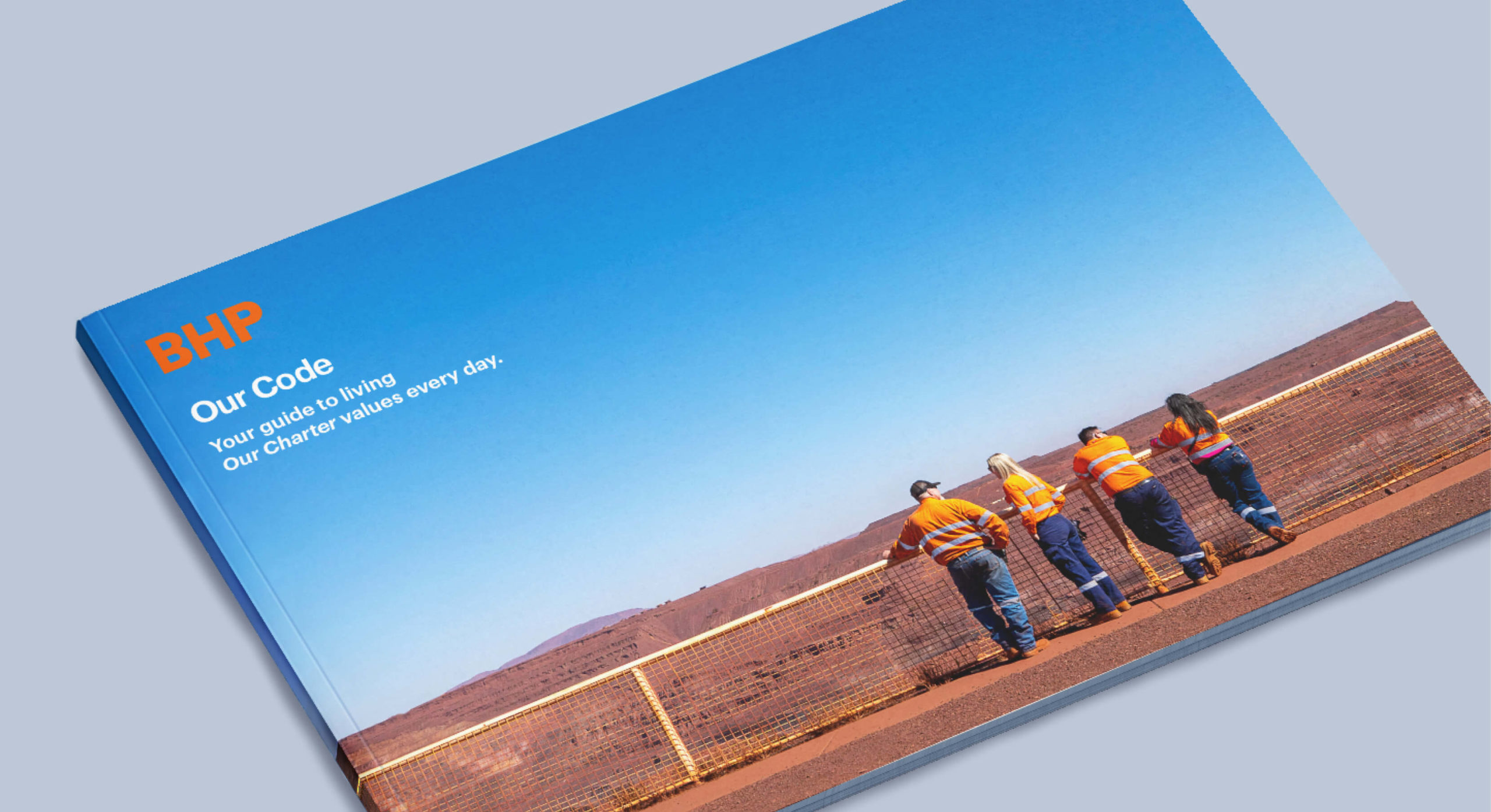 BHP Branding design cover design by MDM design.