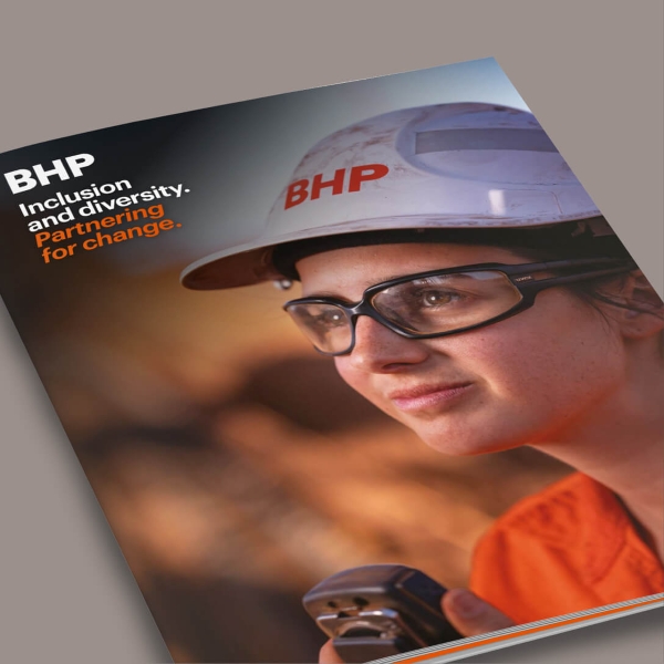 BHP Investor publication ebook by MDM Design.