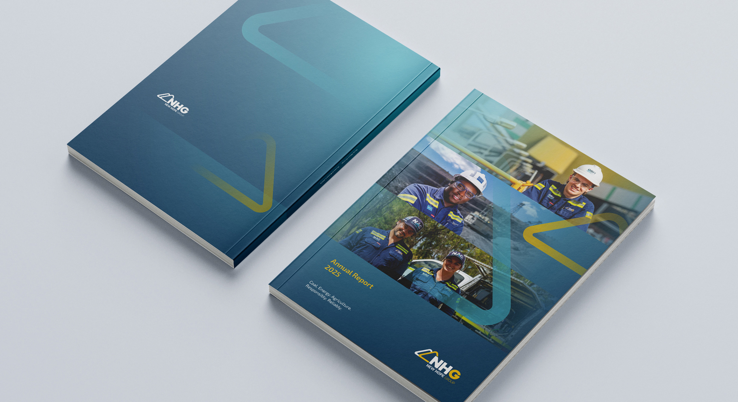 New Hope Group Annual report 2025 by MDM design.