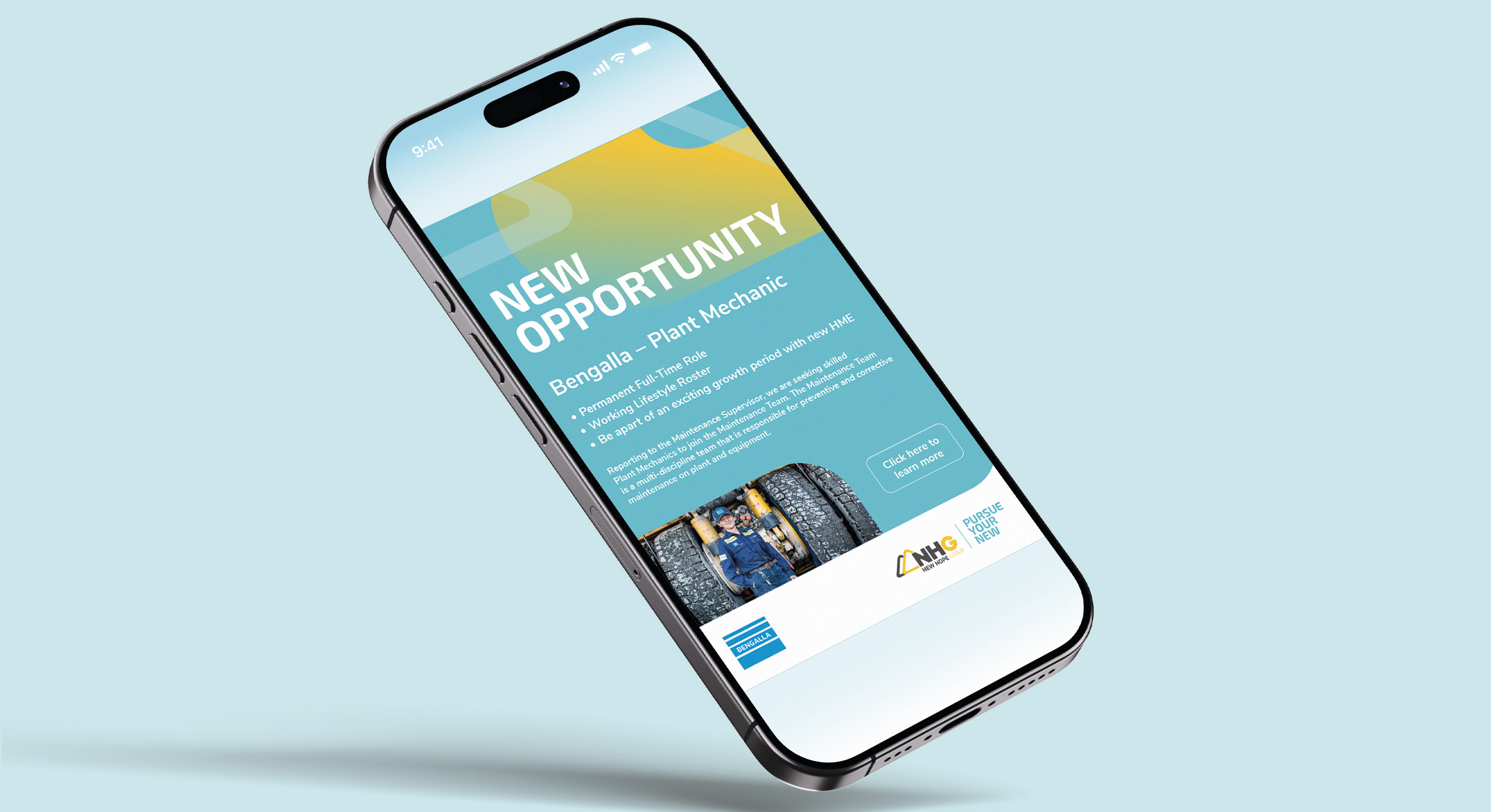 New Hope Group Branding online by MDM design.