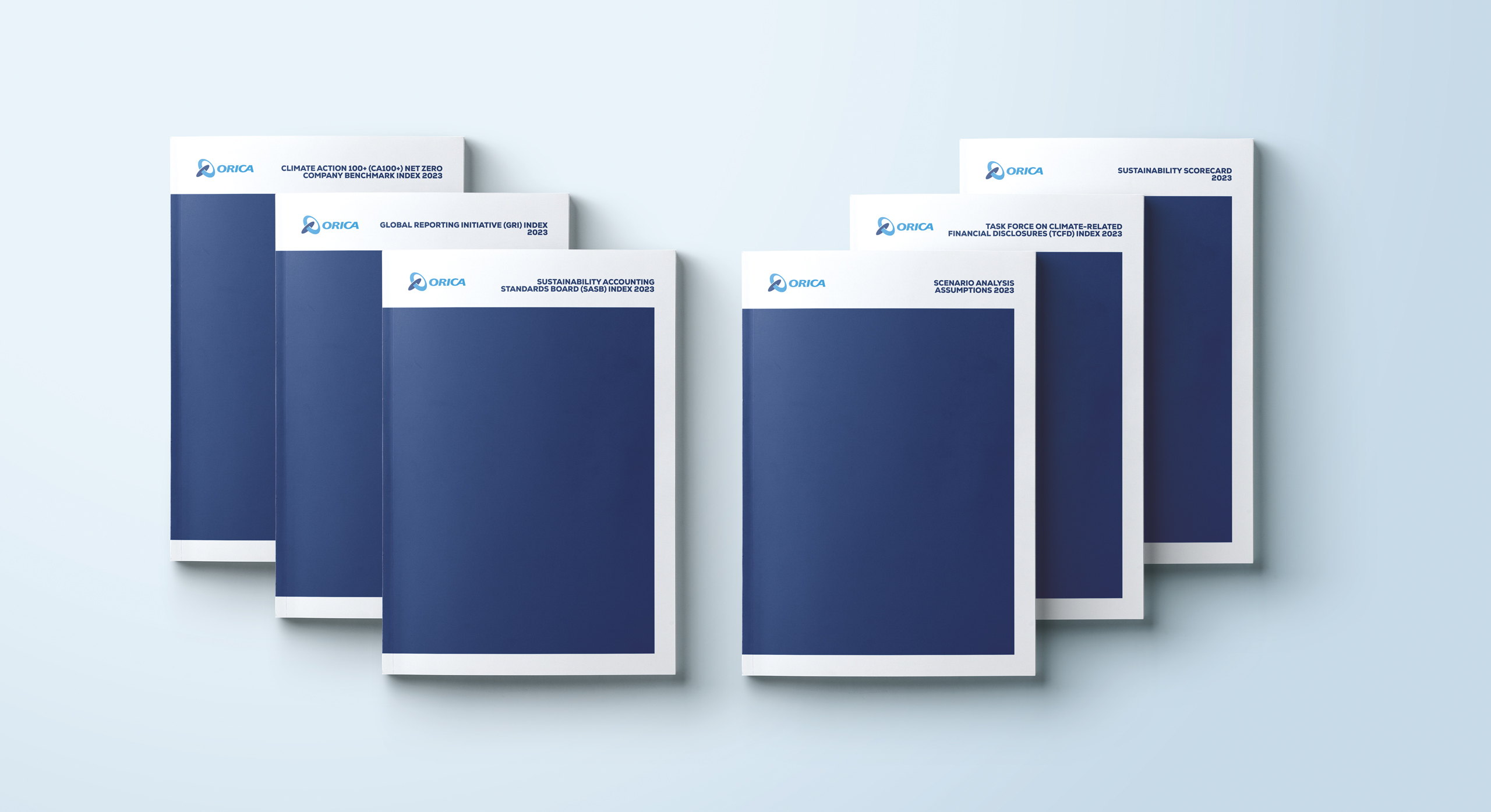 Orica Annual report 2023 reports by MDM design.